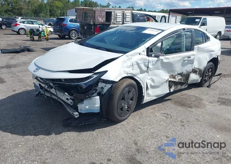 2025 Toyota Prius Le z USA, uszkodzony, nr VIN JTDACAAU4S3052445